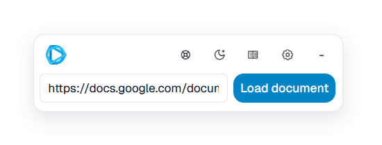 DocDocDoc document API loading screen